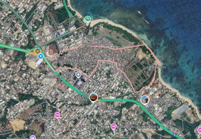 Padre Granero, Puerto Plata (Cerca de Bello Costero)